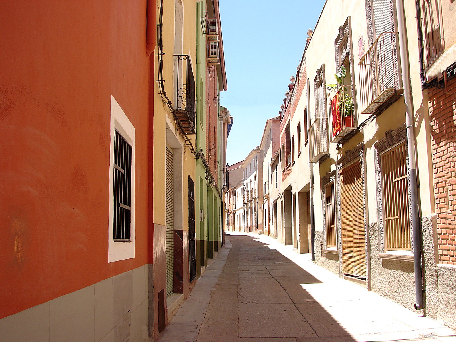 El casco medieval de Caudete.