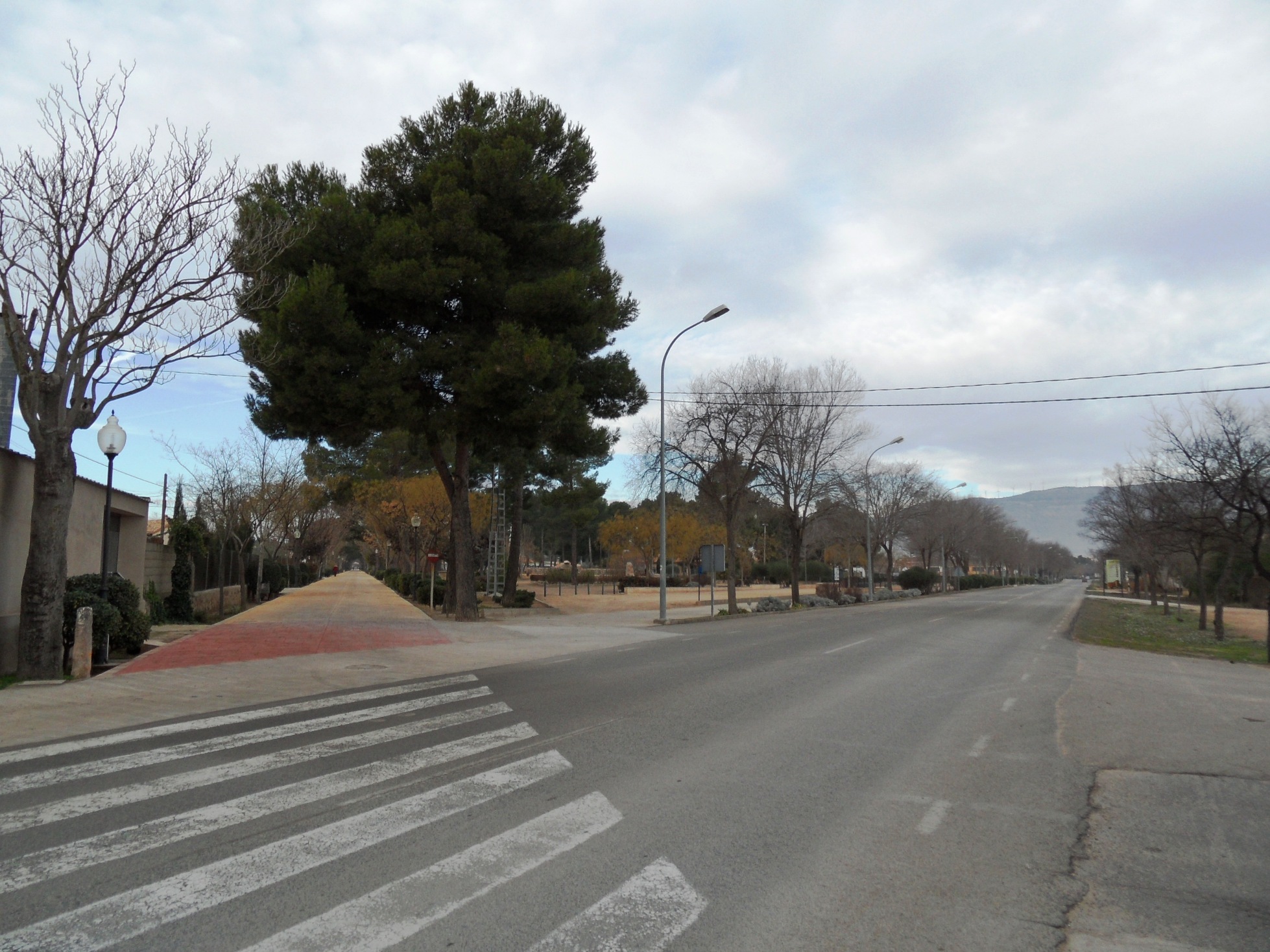 Avenida de Villena, entrada a Caudete