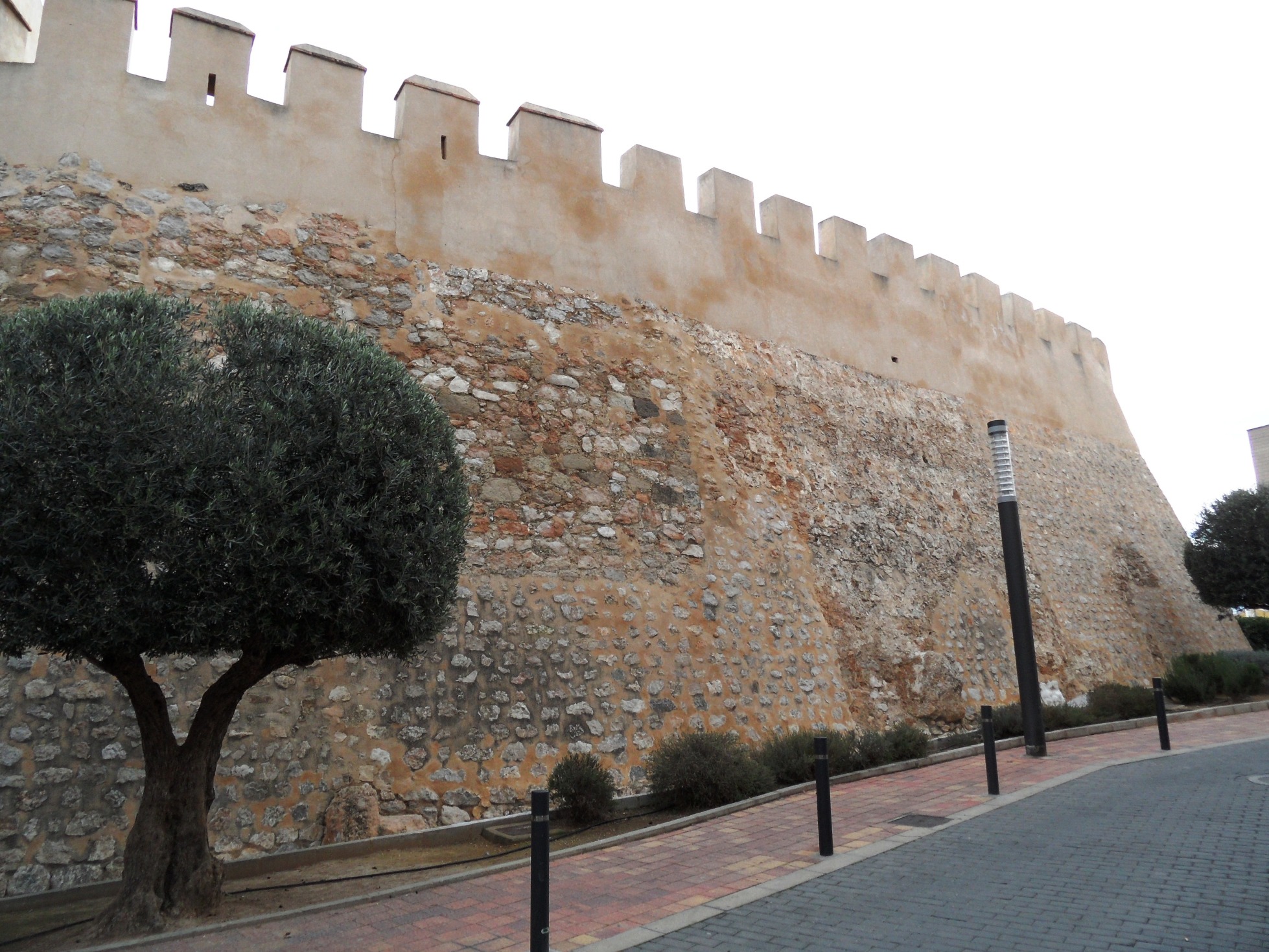 Castillo de Caudete, interior.